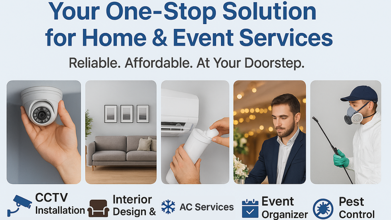 Home and Event Services Banner